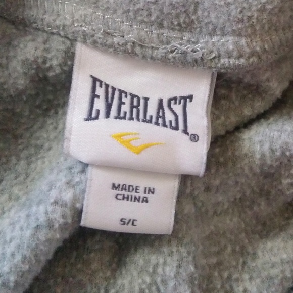 Everlast 1/4 Zip Front Gray Pullover Sweater - Picture 5 of 8